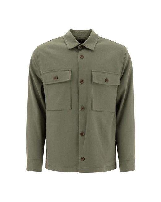 Vince Grüne Arbeitskleidung Overshirt Jacke in Green für Herren