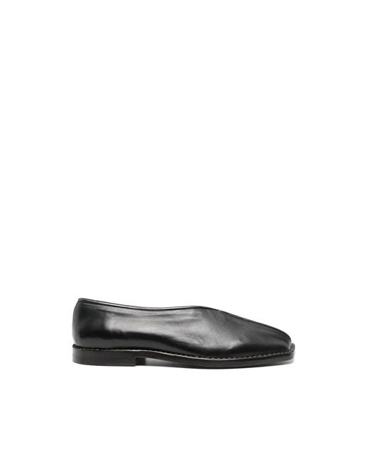 Lemaire Black Ballerina Shoes for men