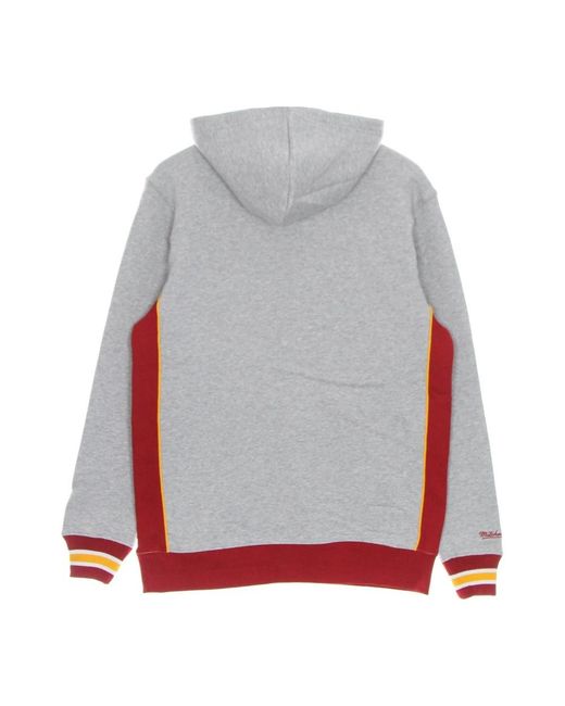 Mitchell & Ness Gray Hoodies for men