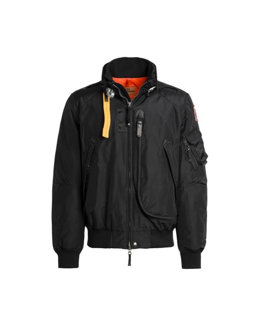 Parajumpers Jassen ,Zwart ,Nylon Fire Down Bomberjack in het Black voor heren