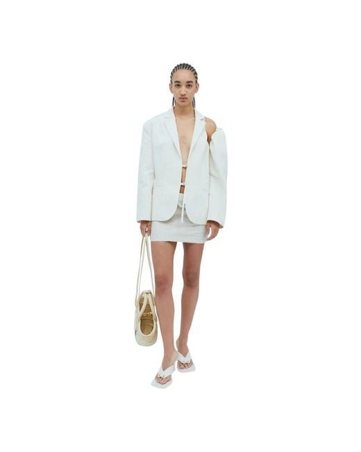 Jacquemus White Blazers