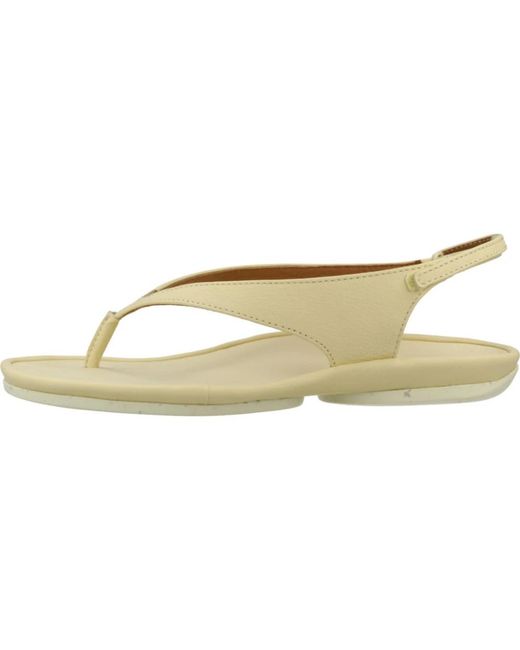 Flat Sandals Camper en coloris Natural