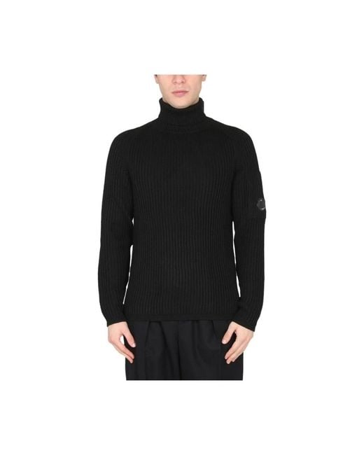 Turtlenecks C P Company pour homme en coloris Black
