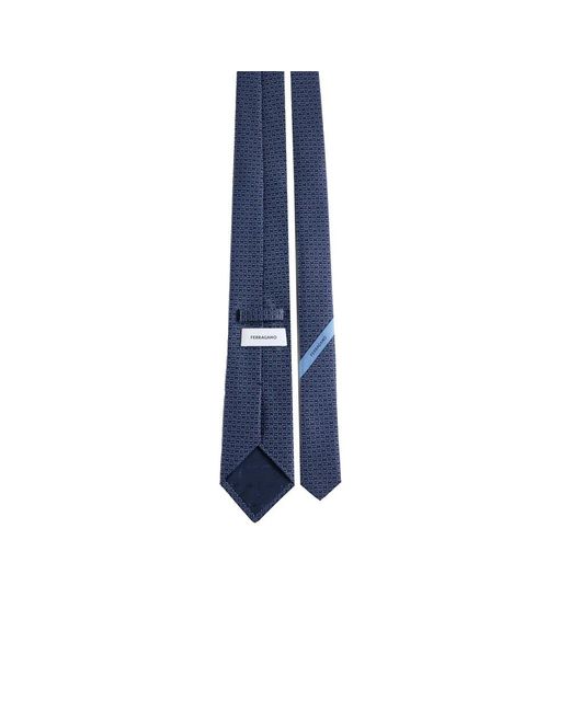 Ties di Ferragamo in Blue da Uomo