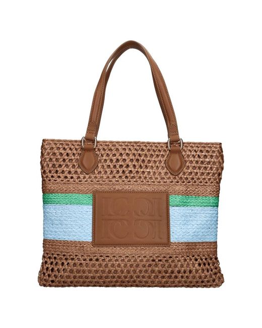 La Carrie Tote Bags in het Brown