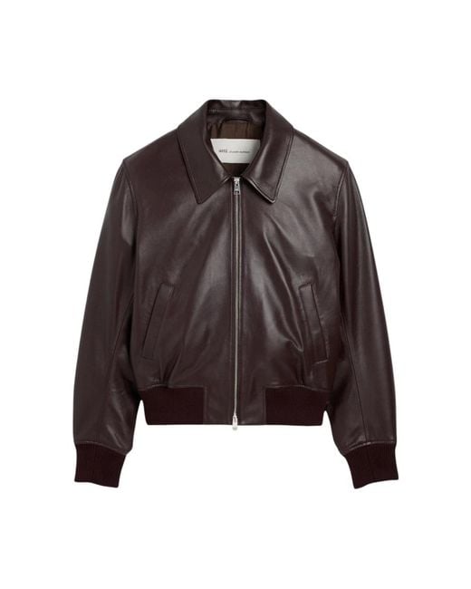 Bomber Jackets di AMI in Brown da Uomo