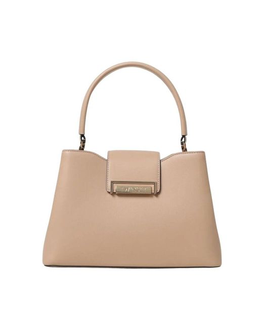 Twinset Natural Strukturierte Handtasche