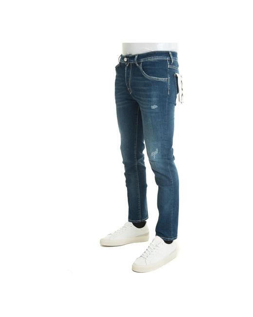 Jacob Cohen Blue Slim Fit Jeans for men