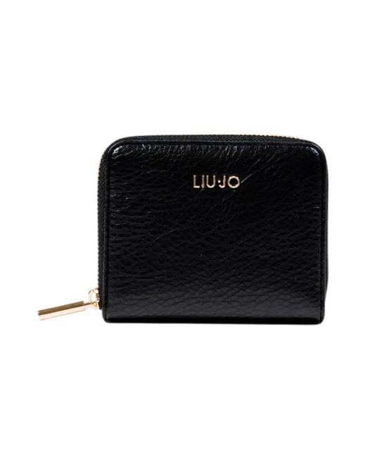 Liu Jo Black Schwarze Geldbörse Mit Fächern