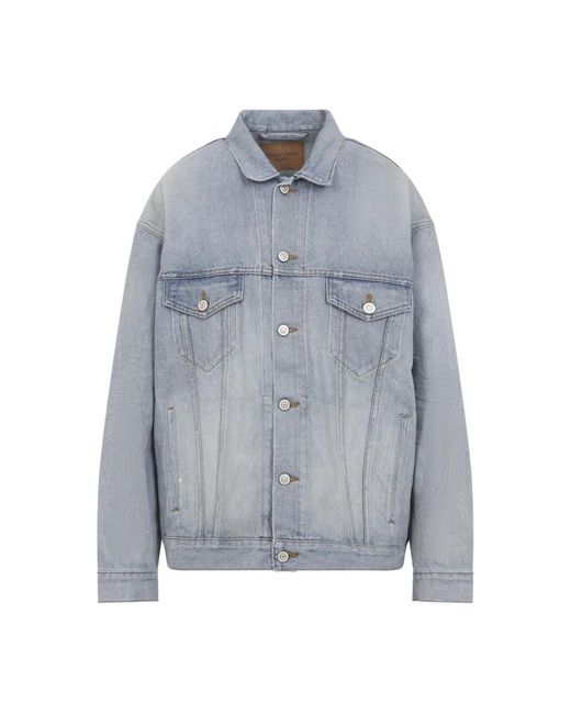 Balenciaga Blue Denim Jackets