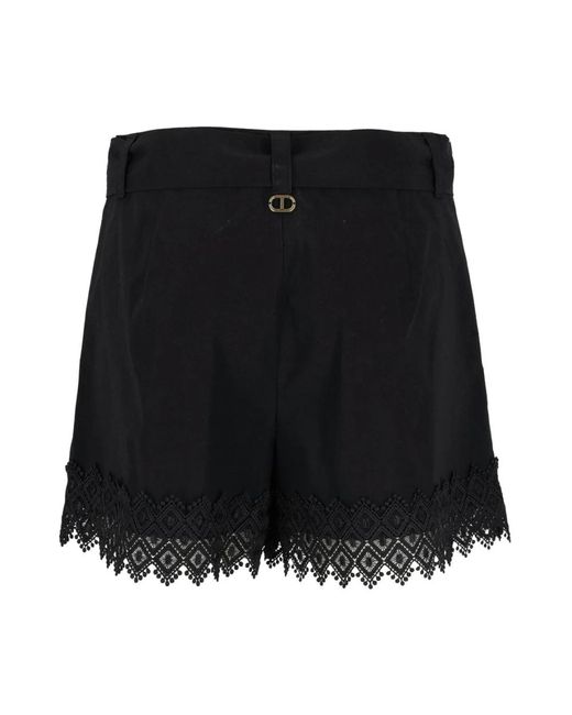 Shorts > short shorts Twin Set en coloris Black