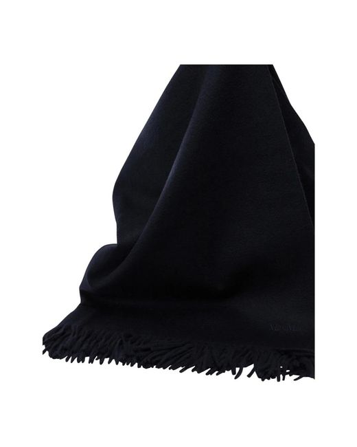 Max Mara Blue Winter Scarves