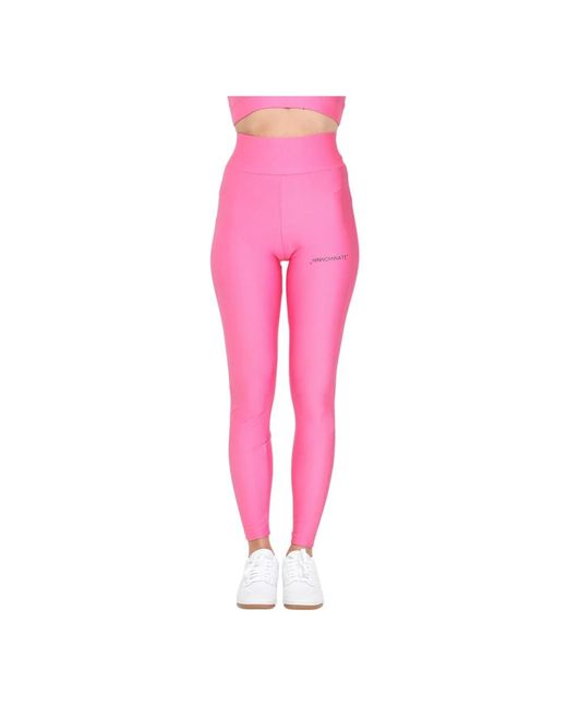 High-waisted hinnominate de color Pink