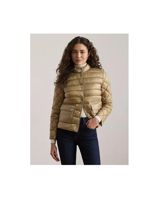 Ralph Lauren Gewatteerd Pufferjack in het Natural