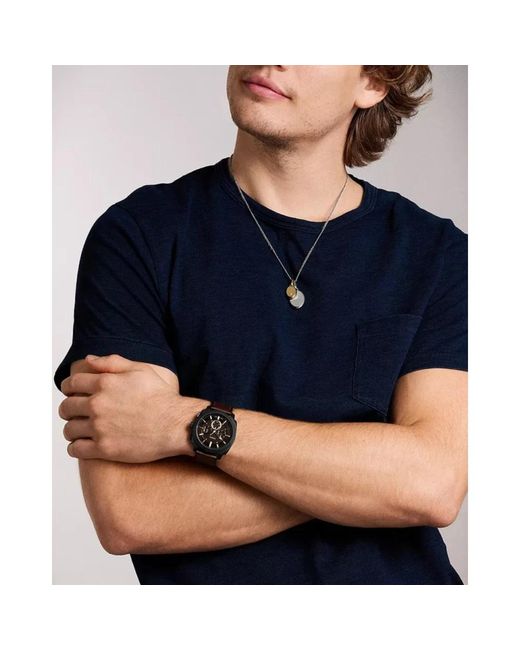 Fossil Machine Chronograph Fs6101 in Black für Herren