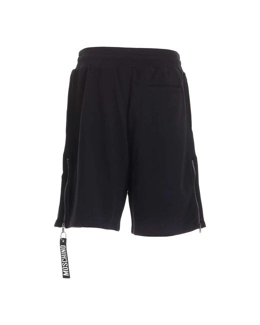 Moschino Black Casual Shorts for men