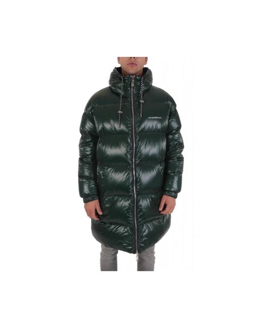 Emporio Armani Green Winter Jackets for men