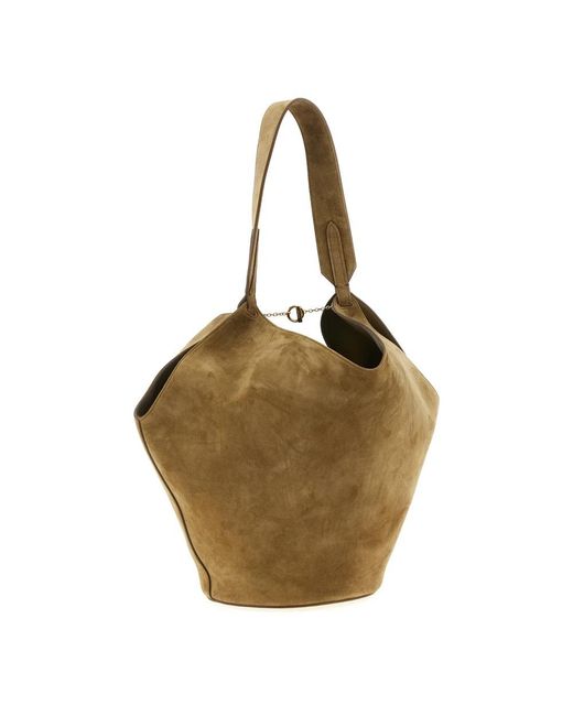 Khaite Green Shoulder Bags