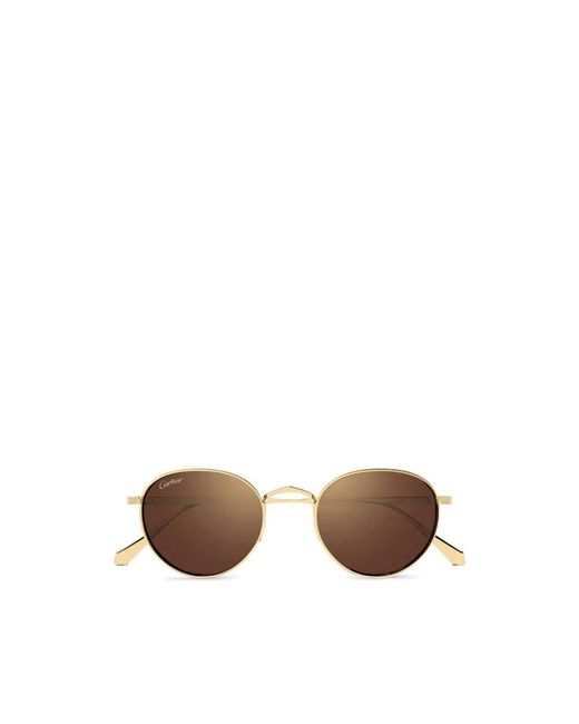Cartier Yellow Sunglasses
