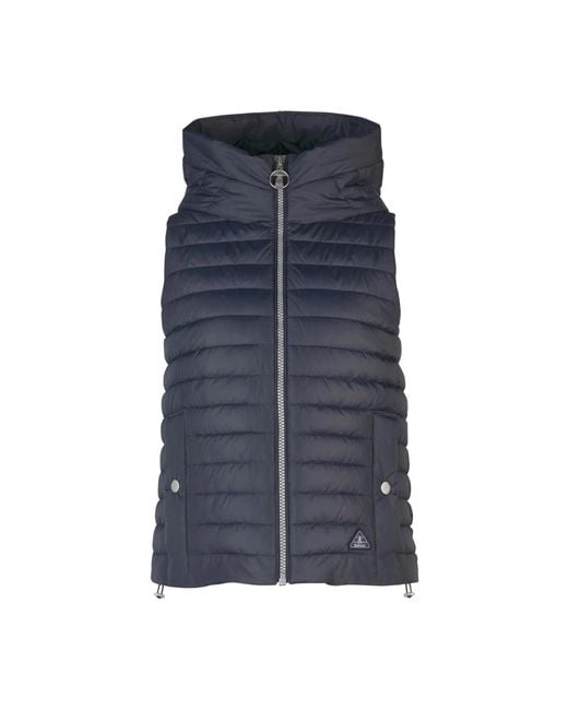 Barbour Gewatteerd Gilet Vest in het Blue