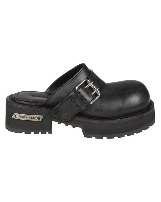Balenciaga Brown Mules