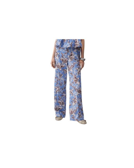 Liu Jo Blue Wide Trousers