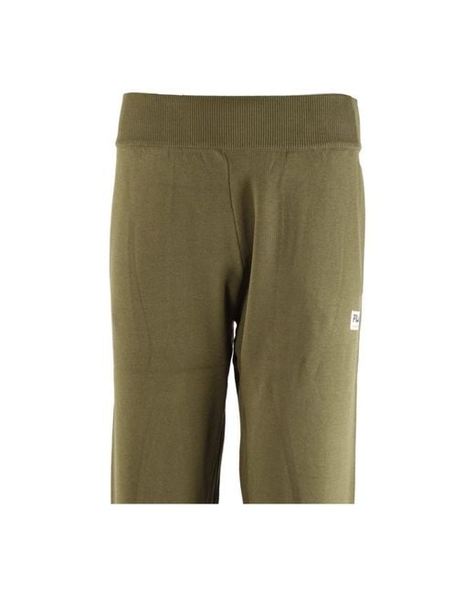 Fila Green Sweatpants for men