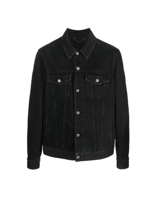 Jackets > denim jackets Golden Goose Deluxe Brand pour homme en coloris Black
