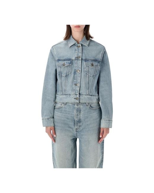 Fear Of God Blue Denim Jackets