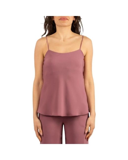 Herno Tops ,Roze ,Blusa in het Purple