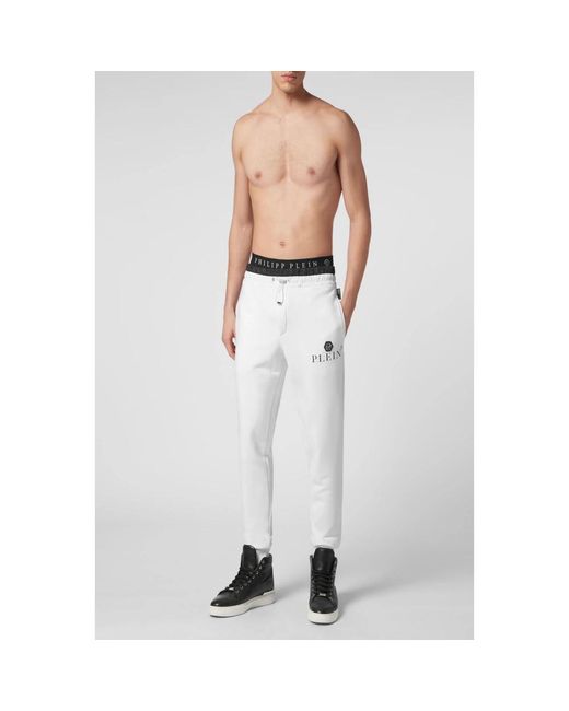 Sweatpants Philipp Plein de hombre de color White