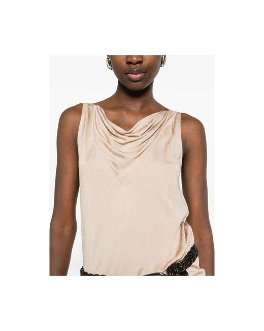 Giorgio Armani Natural Tops Neutral