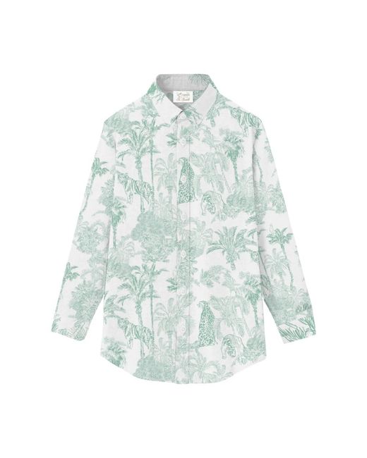 Mc2 Saint Barth Blue Casual Shirts for men
