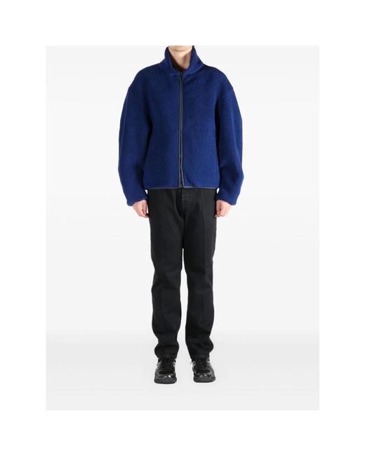Givenchy Blue Zip-Throughs for men