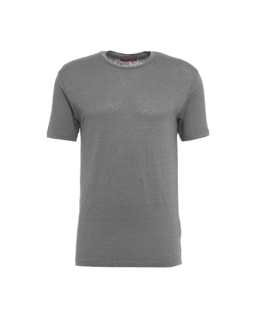 Daniele Fiesoli Gray T-Shirts for men