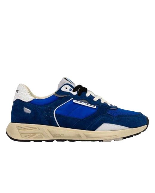 Crime London Blue Sneakers for men