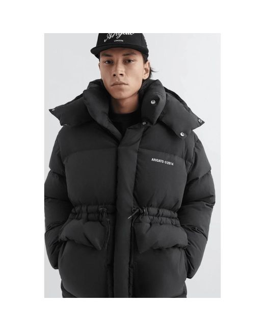 Axel Arigato Black Down Jackets for men