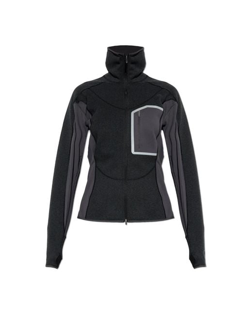 Zip-Throughs di Adidas By Stella McCartney in Black