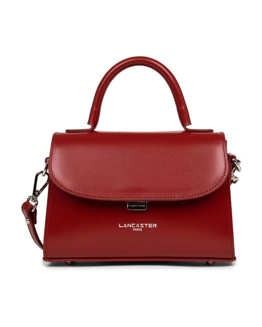 Handbags Lancaster de color Red
