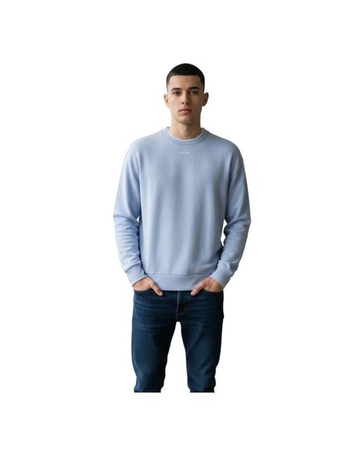 Calvin Klein Blue Sweatshirts for men