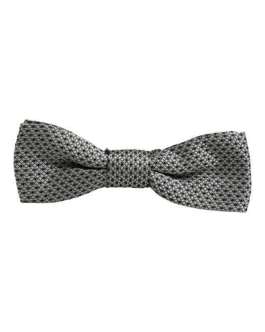 Dolce & Gabbana Gray Bow Ties for men