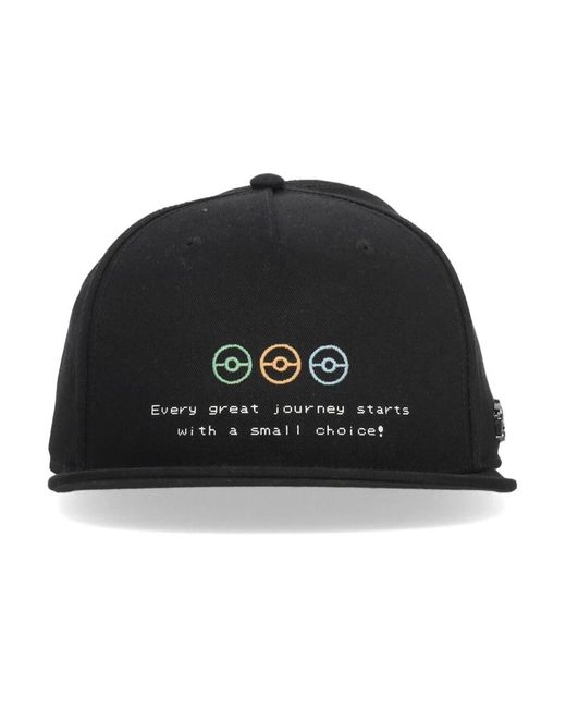 DOLLY NOIRE Black Hats & Caps for men