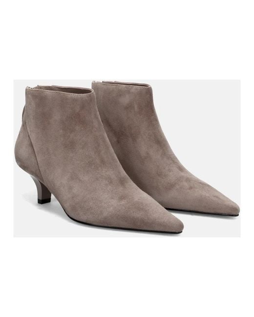 Jeannot Heeled Boots in het Brown