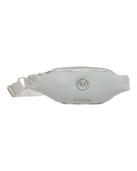 carlo colucci Gray Belt Bags
