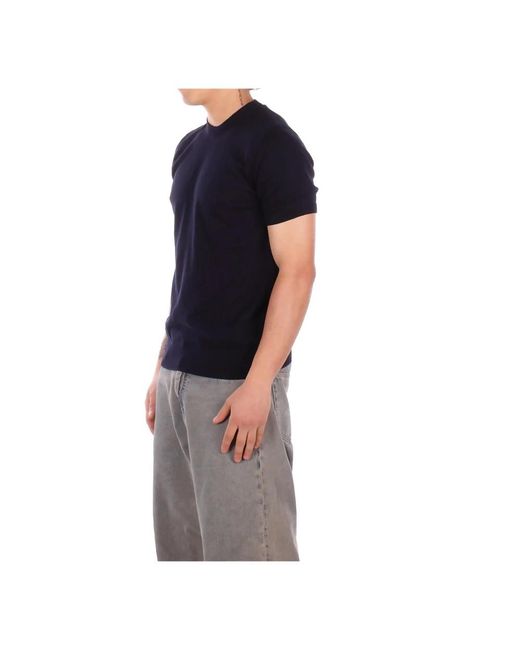 Alpha Studio Black T-Shirts for men