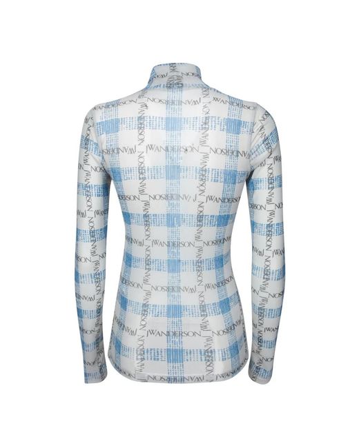 J.W. Anderson Long Sleeve Tops in het Blue
