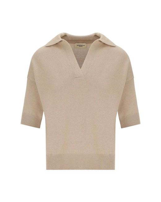 Weekend by Maxmara Natural V-Neck Knitwear