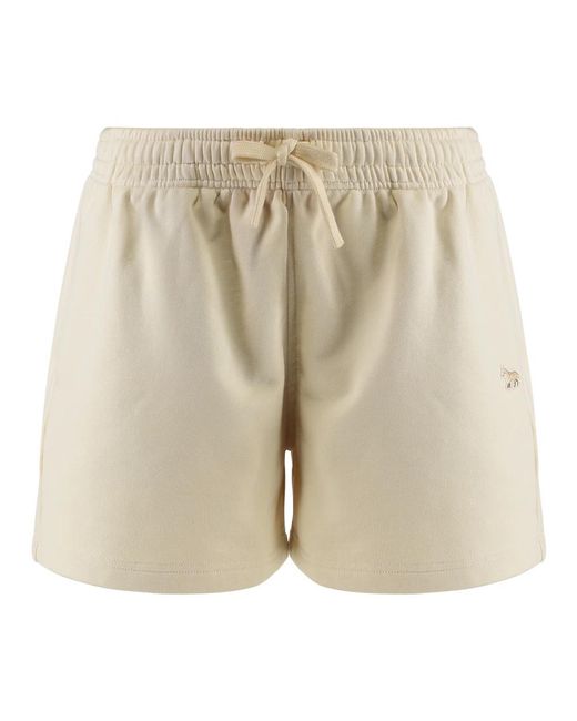 Maison Kitsuné Natural Short Shorts