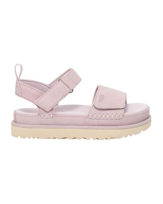 Flat Sandals Ugg en coloris Pink