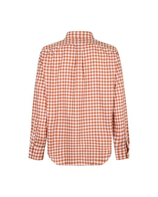 Maison Kitsuné Pink Casual Shirts for men